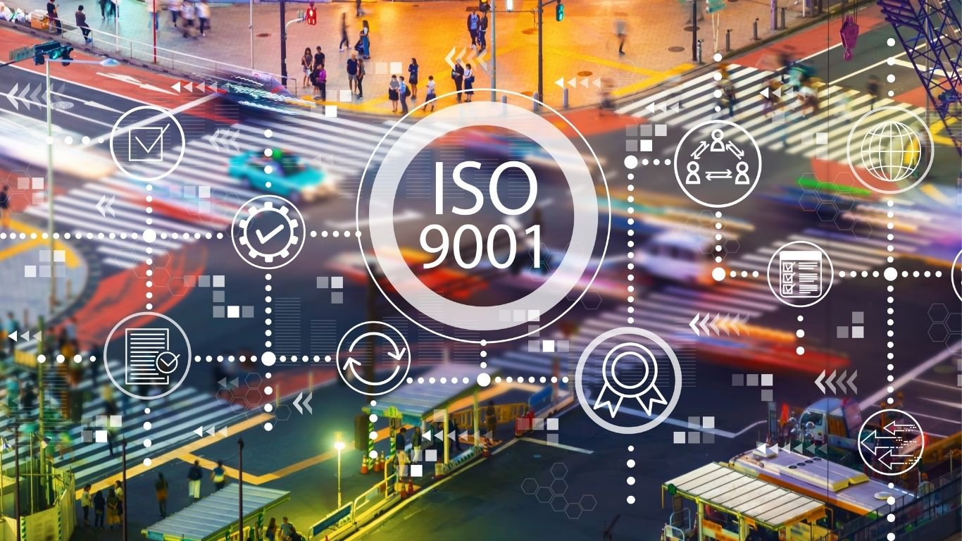 A diagram of ISO 9001 standards in 3PL partnerships