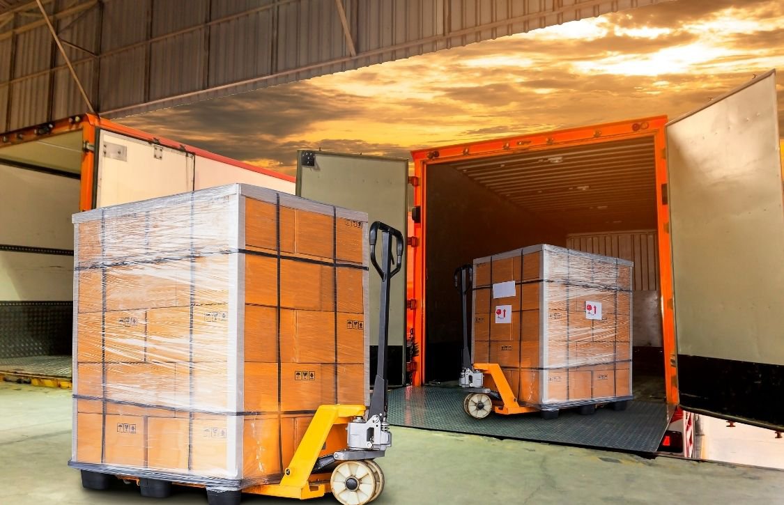 loading boxes from warehouse for shipping